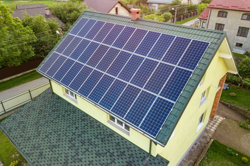 Residential Solar Installation detail